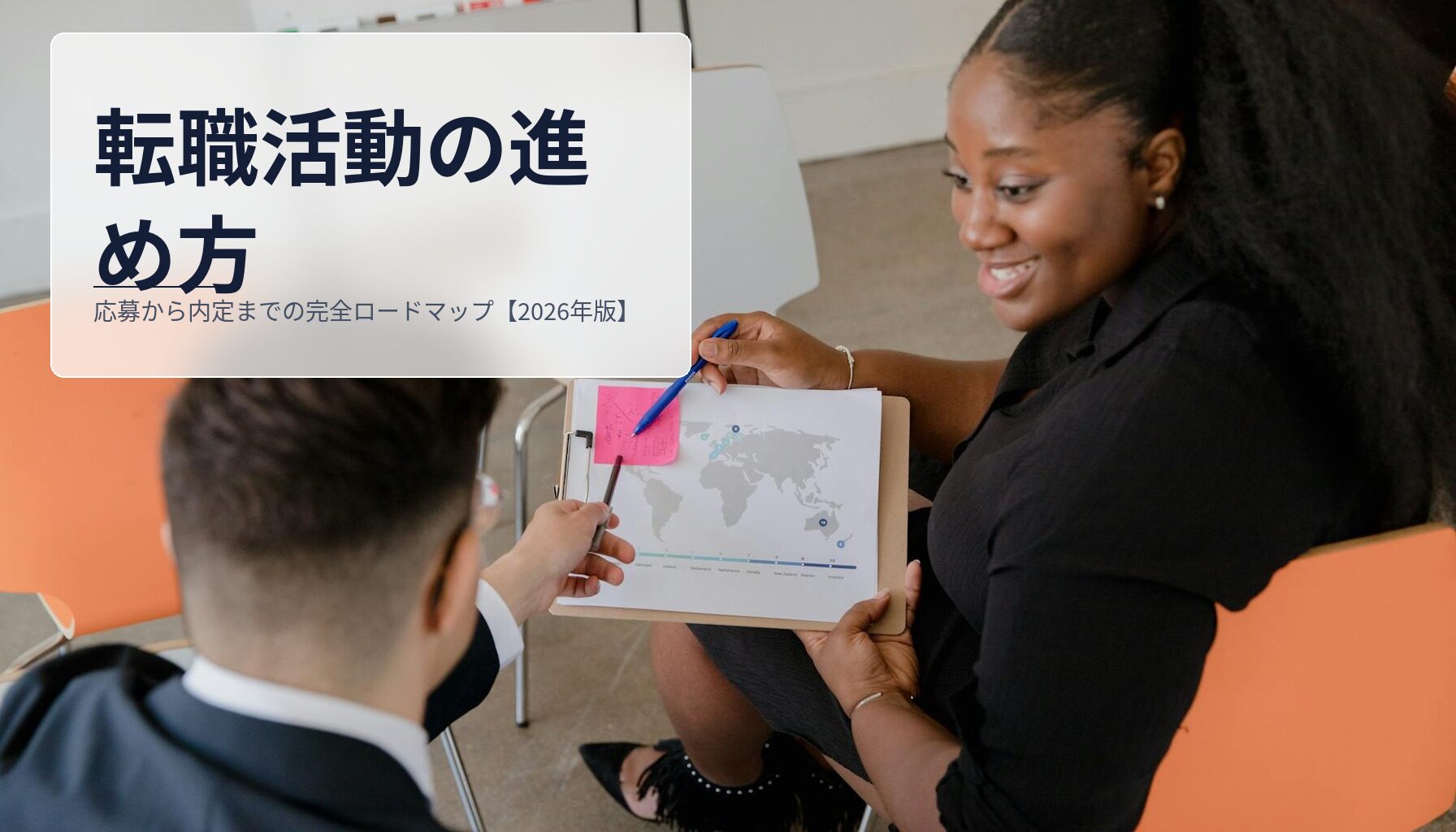 転職活動の進め方｜応募から内定までの完全ロードマップ【2026年版】